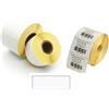 Printex Etichette in rotolo multiuso bianche Printex - 40 x 12 mm - 5000 etichette