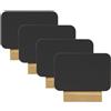 Securit Mini lavagne segnaposto - 7,5 x 9 cm - Securit - set 4 pezzi - D06343