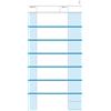 Data Ufficio Comande a 7 tagliandi - snap 2 copie autoric. - 23 x 10,5 cm - DU16197T000 - Data Ufficio - conf. 100 pz - G04915