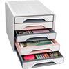 CEP Cassettiera Smoove 7-111 Mineral - 5 cassetti - 36 x 28,8 x 27,1 cm - multicolore - Cep - G03994