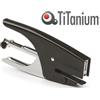Titanium Cucitrice a pinza Titanium Classic nera - punti 6/4 - cuce fino a 15 fogli
