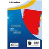 Starline Divisori neutri 12 tacche - A4 - PP - colori assortiti - Starline - G02861