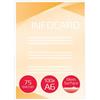GBC Pouches per plastificatrice a caldo GBC Standard 75 µm - finitura lucida - 11,1x15,6 cm (conf. 100)