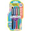 Paper Mate Pennarello Flair Nylon - colori assortiti Classic - Papermate - conf. 4 pz - G04003