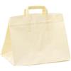 Mainetti Bags Shopper Flat XLarge - carta kraft - 32x22x24 cm - bianco - Mainetti Bags - scatola 200 pezzi - D04028