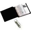 Sei Rota Raccoglitore A4 nero Sei Rota Stelvio - 4 anelli 16 mm - dorso 2,5 cm - 22x30 cm