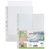 Sei Rota Buste forate trasparenti A4 Sei Rota Gea alto spessore - ruvida 22x30 cm (conf. 50)