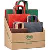 Rex Sadoch Shopper Allegra - formati assortiti - colori scuri - Sadoch - expo 100 pezzi - G03030