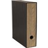 RI.PLAST Raccoglitore a leva RI.PLAST Wood dorso 8 cm protocollo colori assortiti 29x34 cm