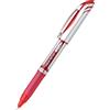 Pentel Penna roller con cappuccio Pentel Energel ricaricabile punta a sfera rossa - tratto 0,7 mm