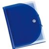Iternet Portadocumenti Plastidea - a soffietto - 13 tasche - PP - A4 - blu - Iternet - Z16884