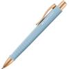 Faber Castell Penna a sfera a scatto Faber Castell Poly Ball blu - punta 0,7 mm - fusto azzurro