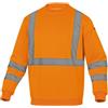 Delta Plus Felpa sportiva Astral - alta visibilità - tg. L - arancio fluo - Deltaplus - D05268