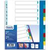 Favorit Divisori neutro per raccoglitori 23x29,7 cm Favorit Maxi colori assortiti in PP - 12 schede