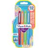 Paper Mate Pennarello Flair Nylon - colori assortiti Fun - Papermate - conf. 4 pz - G03957