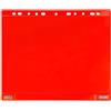 Tarifold Buste forate rosse A4 Tarifold Magnetiche alto spessore - liscia 26,5x31,5 cm (conf. 5)