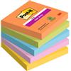 Post-It Blocchi memo adesivi Post-It Super Sticky boost - 76x76 mm - 90 fogli (conf. 5)