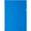 Favorit Cartelline a L - 22 x 30 cm - PE Bio-Based - liscio superior - blu - Favorit - conf. 25 pz - G00255