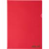 Favorit Cartelline a L - 22 x 30 cm - PE Bio-Based - liscio superior - rosso - Favorit - conf. 25 pz - G00256