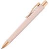 Faber Castell Penna a sfera a scatto Faber Castell Poly Ball blu - punta 0,7 mm - fusto rosa