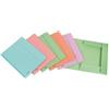 Favorit Cartelline 3 lembi con elastico in plastica azzurre Favorit Pastel - 24x33x1 cm