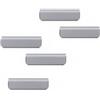 Durable Clip adesive DURABLE DURAFIX® CLIP argento metallizzato 60x17mm - R01384