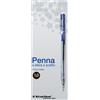 Starline Penna a sfera a scatto Starline Classic blu - punta 1 mm - fusto trasparente (conf. 20)