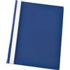 Esselte Cartelline A4 ad aghi in plastica Esselte Report File trasparente/blu - dimensioni 22x30 cm (conf. 25)
