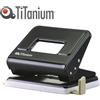 Titanium Perforatore 2 fori in metallo nero titanium - Z05660