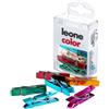 Leone Dell'Era Scatola 10 mini mollette colori metal assort.leone color - Z02498