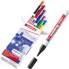 Edding Astuccio 10 marcatori 751 punta fine vernice colori assortiti Edding - Z13619