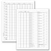 Data Ufficio Registro prospetto riepilogativo associazioni sportive - 8 pagine - 31 x 24,5 cm - DU13852S000 - Data Ufficio - Z18133