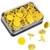 Leone Dell'Era Scatola 50 puntine giallo inflex - Z09828