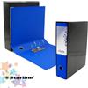 Starline Raccoglitore a leva Starline Kingbox dorso 8 cm protocollo blu 28,5x35,5 cm