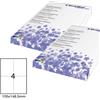 Starline Etichette multiuso bianche Starline - 105 x 148,5 mm - 400 etichette