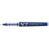 Pilot Penna roller con cappuccio Pilot V7 ricaricabile blu - tratto 0,4 mm