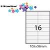 Starline Etichette multiuso bianche Starline - 105 x 36 mm - 1600 etichette