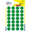 Avery Etichette multiuso verdi Avery - Ø 15 mm - 168 etichette