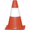 Cartelli Segnalatori Cono segnaletico h30cm bianco/rosso - Z11614