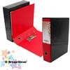Starline Raccoglitore a leva Starline Kingbox dorso 8 cm protocollo rosso 28,5x35,5 cm