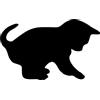Securit Lavagna a gesso liquido Securit Silhouette Forma di Gatto - 133916