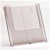 Studio T Porta depliant A4 da parete trasparente w230 - Z09868