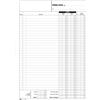 Edipro Blocco prima nota cassa Edipro - 2 copie ricalcanti - 31x21 cm - 50 fogli