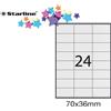 Starline Etichette multiuso bianche Starline - 70 x 36 mm - 2400 etichette