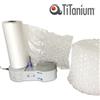 Titanium Rotolo pluriball Titanium Wiroll trasparente - 20 micron - 40 cm x 300 m
