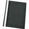 Esselte Cartelline A4 ad aghi in plastica Esselte Report File trasparente/nero - dimensioni 22x30 cm (conf. 25)