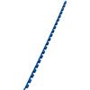 GBC Scatola 100 dorsi spirale 8mm blu 21 anelli - Z00292