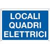 Cartelli Segnalatori Cartello alluminio 30x20cm 'locale quadri elettrici' - Z12180