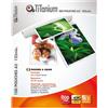 Titanium Pouches per plastificatrice a caldo Titanium Standard 125 µm - finitura lucida - 8,1x12 cm (conf. 100)