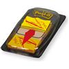 Post-It Segnapagina Post-It "firma Qui" trasparente - 50 fogli - 25,4x43,6 mm